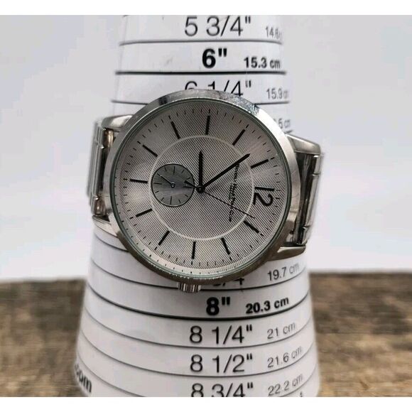 Large 46mm Beverly Hills Polo Club Men's Watch Stainless Steel - Picture 10 of 10